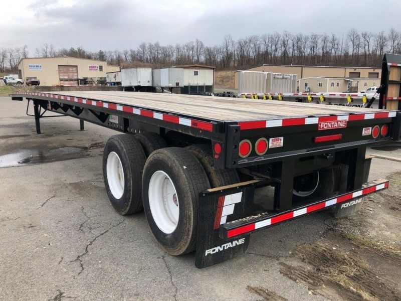 2020 FONTAINE (QTY 5) 53X102 ALL STEEL WOOD FLOOR FLATBED 4208048319-1