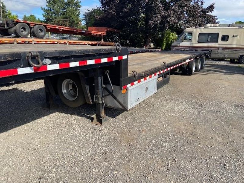 2013 MCLENDON 53' TRI-AXLE DROP DECK WITH DOVE TAIL 6099299047