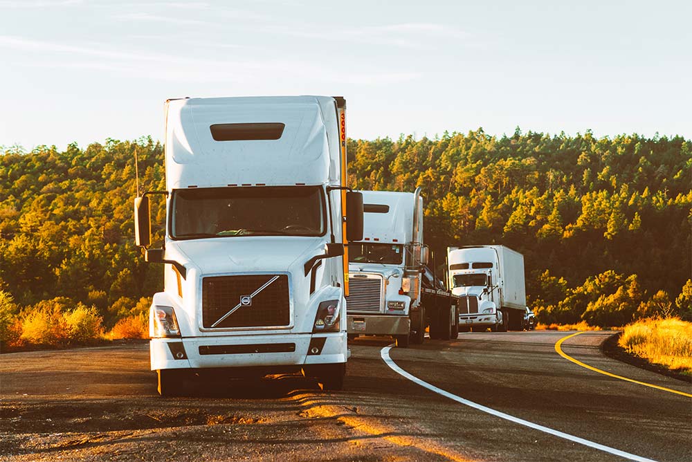 line-of-trucks