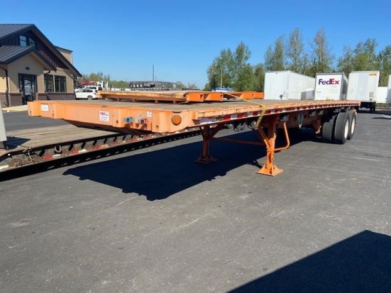 2012 GREAT DANE 36' FLATBED WITH UNIVERSAL FORKLIFT KIT 7017758421