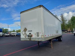 2007 GREAT DANE 28' SINGLE AXLE SPRING RIDE FIXED DRYVAN 9001795328