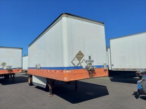 2005 GREAT DANE 28' SINGLE AXLE SPRING RIDE FIXED DRYVAN 9002300574
