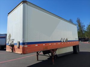 2005 GREAT DANE 28' SINGLE AXLE SPRING RIDE FIXED DRYVAN 9002309120