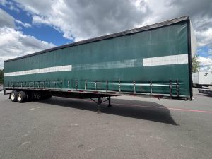 2002 NUVAN 48' TANDEM AIR RIDE CURTAIN VAN 9073814637